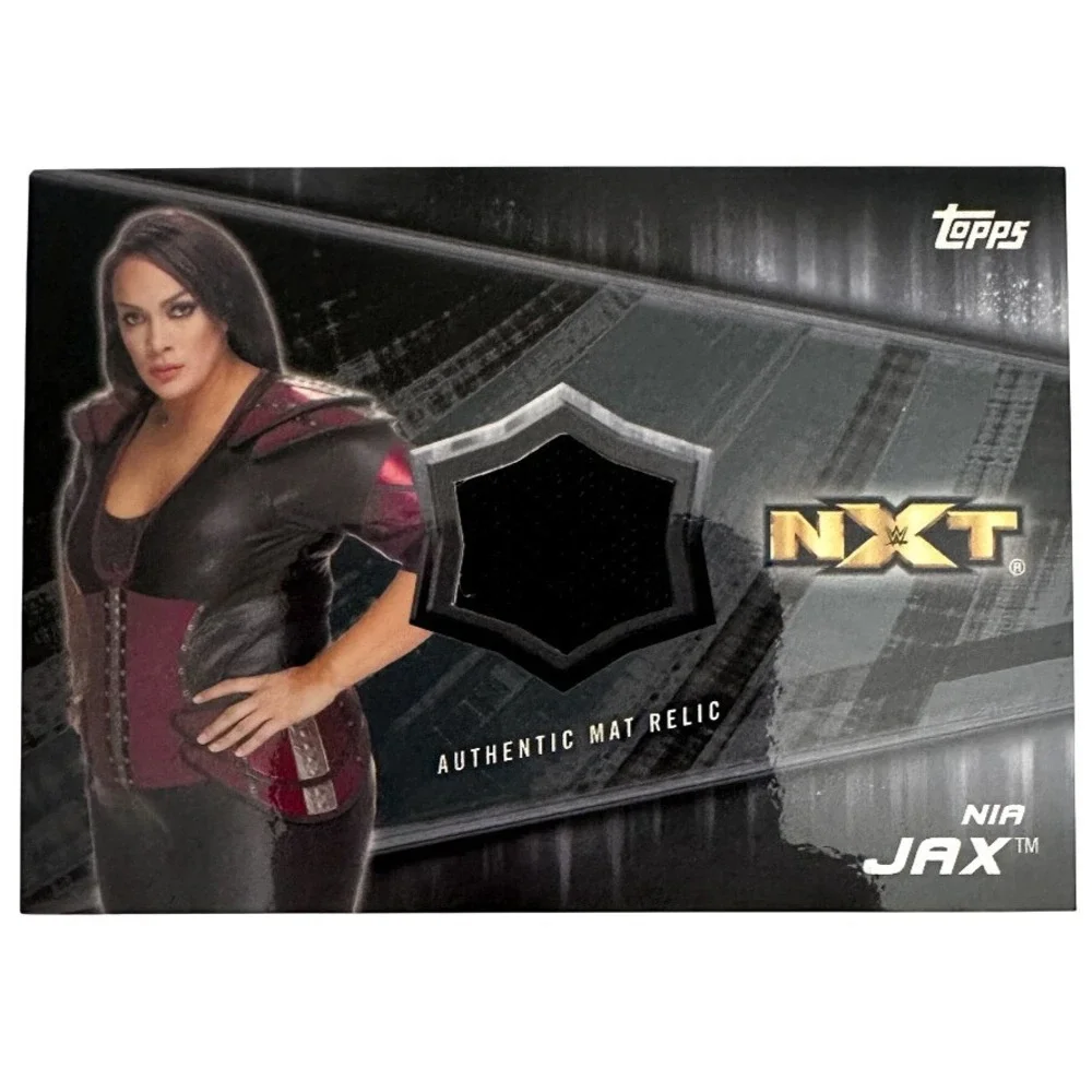 Topps WWE NXT Nia Jax 2016 Download Music Festival Mat Relic Card 16/50 Rare